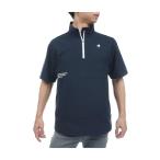  Le Coq s Porte .f Golf Le coq sportif GOLF стрейч пыльца меры половина Zip короткий рукав внешний 