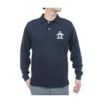  Munsingwear одежда Munsingwear сделано в Японии прачечная сеть приложен большой Logo 10 год рубашка-поло с длинным рукавом 