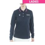  Le Coq s Porte .f Golf Le coq sportif GOLF стрейч рубашка-поло с длинным рукавом дамский 