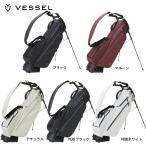 ショッピングキャディバッグ 【送料無料】VESSEL ベゼル VLS LUX Stand ブイエルエス ラックス スタンド キャディバッグ ダブルストラップ 7530221