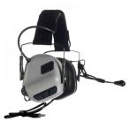 OPSMEN EARMOR M32 PLUS Tactical Headset 無線通信用電子イヤーマフ カデットグレー