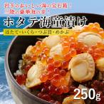 ホタテ海童漬け 250g 1個 五篤丸水産 三陸産 ホタテ いくら つぶ めかぶ 海鮮 丼 贈り物 お取り寄せ  ギフト 3.11 2024 プレゼント GW 母の日 父の日