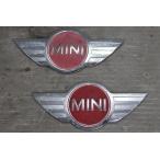  Mini Cooper (R50 RA16) оригинальный эмблема передний задний комплект красный красный передний и задний (до и после) 2 шт BMW Mini Cooper p060324