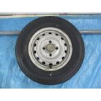 145R12 8PR летние шины DUNLOP Nissan Mitsubishi оригинальный металлический 12 дюймовый 3.5B 4H/100 ET40 б/у 1 шт. Clipper Minicab и т.п. запасной предварительный T009170