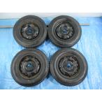 145/80R13 зимние шины YOKOHAMA Daihatsu оригинальный металлический 13 дюймовый 4B 4H/100 ET45 2025 год б/у 4шт.@ Tanto Mira Move Conte Latte T009225