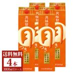 日本酒 お酒 送料無料 月桂冠 月 つき 3L パック 4本 ~ ケース まとめ買い 定番酒 料理酒 料理 晩酌 すっきり おいしい 家飲み
