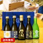 日本酒セット 送料無料 日本酒 飲み比べ セット 300mL×5本 ギフト 辛口 甘口 純米大吟醸 大吟醸 山田錦 特別純米 にごり 京都 父の日 母の日