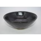 茶道具 抹茶茶碗 黒楽 朝顔形 北野窯 作 茶道 18-7703