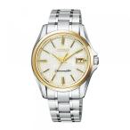シチズン CITIZEN 和紙文字盤 AQ4024-53Y シルバー文字盤 新品 腕時計 メンズ
