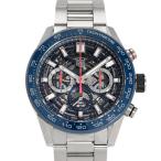 タグ・ホイヤー TAG HEUER カレラ クロノグラフ CBG2A11.BA0654 ブルー文字盤 腕時計 メンズ