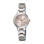 シチズン CITIZEN クロスシー ES8034-57W ピンク文字盤 新品 腕時計 レディース