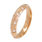 ルイ・ヴィトン リング ル ダミエ ドゥ ルイ・ヴィトン 3.5mm K18ピンクゴールド 中古