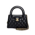  Chanel CHANEL Mini покупка сумка машина f черный желтое золото металлические принадлежности не использовался женский 