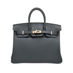 エルメス HERMES バーキン25 スイフト グリミスティ イエローゴールド金具 K刻印 未使用 バッグ レディース
