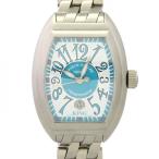 フランク・ミュラー FRANCK MULLER コンキスタドール キング コスタ・スメラルダ 8005SCKINGCOSTASMERALDA ライトブルー文字盤 中古 腕時計 メンズ