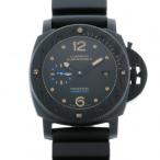 パネライ PANERAI サブマーシブル 1950 カーボテック 3デイズ オートマティック PAM00616 ブラック文字盤 中古 腕時計 メンズ