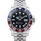 ロレックス ROLEX GMTマスターII 126710BLRO ブラック/ドット文字盤 未使用 腕時計 メンズ