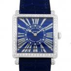 フランク・ミュラー FRANCK MULLER マスタースクエア ブルーコンセプト 6002MBQZRELRD1R-10412 ブルー文字盤 新品 腕時計 レディース