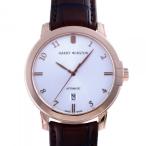 ハリー・ウィンストン HARRY WINSTON ミッドナイト MIDAHD42RR002 シルバー文字盤 中古 腕時計 メンズ