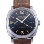 パネライ PANERAI ラジオミール GMT PAM00657 ブラック文字盤 中古 腕時計 メンズ