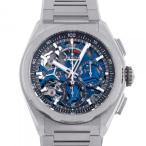 ゼニス ZENITH デファイ エル・プリメロ 21 95.9002.9004/78.M9000 ブルー文字盤 中古 腕時計 メンズ
