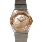 オメガ OMEGA コンステレーション ベゼルダイヤ 123.25.24.60.57.002 ゴールド文字盤 新品 腕時計 レディース