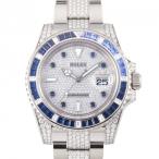 ロレックス ROLEX サブマリーナー デイト 116659SABR ダイヤ/シルバー/8PS文字盤 中古 腕時計 メンズ