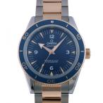 オメガ OMEGA シーマスター 300 マスター コーアクシャル クロノメーター 41MM 233.60.41.21.03.001 ブルー文字盤 新品 腕時計 メンズ
