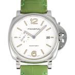 パネライ PANERAI ルミノール ドゥエ PAM01046 ホワイト文字盤 中古 腕時計 メンズ