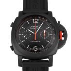 パネライ PANERAI ルミノール クロノ 反町隆史 エディション 日本限定100本 PAM01275 ブラック文字盤 中古 腕時計 メンズ