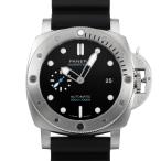 パネライ PANERAI サブマーシブル クアランタクアトロ PAM01229 ブラック文字盤 新品 腕時計 メンズ