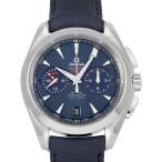 オメガ OMEGA シーマスター アクアテラ 150M コーアクシャル クロノメーター GMT クロノグラフ 43MM 231.13.43.52.03.001 ブルー文字盤 新品 腕時計 メンズ