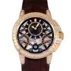 ハリー・ウィンストン HARRY WINSTON オーシャン バイレトログラード オートマティック 42 世界限定20本 OCEABI42RR002 ブラック/シルバー文字盤 中古 メンズ