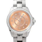 シャネル CHANEL J12 クロマティック H2564 ピンク文字盤 中古 腕時計 メンズ
