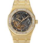 オーデマ・ピゲ AUDEMARS PIGUET ロイヤルオーク ダブルバランスホイール オープンワーク 日本限定 15412BA.ZG.1224BA.01 グレー文字盤 中古 腕時計 メンズ