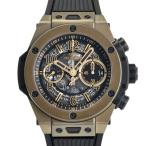 ウブロ HUBLOT ビッグバン ウニコ フルマジックゴールド 世界限定200本 421.MX.1130.RX シルバー文字盤 新品 腕時計 メンズ