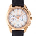 オメガ OMEGA シーマスター AQUA TERRA 150M コーアクシャル クロノメーター GMT クロノグラフ 43MM 231.53.43.52.02.001 シルバー文字盤 新品 腕時計 メンズ