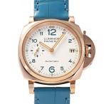 パネライ PANERAI ルミノール ドゥエ 3デイズ オートマティック オロロッソ PAM00756 シルバー文字盤 中古 腕時計 メンズ