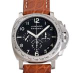 パネライ PANERAI ルミノール クロノ PAM00074 ブラック文字盤 中古 腕時計 メンズ