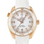 オメガ OMEGA シーマスター プラネットオーシャン 600M セラゴールド サン・モリッツ 232.63.42.21.04.001 ホワイト文字盤 新品 腕時計 メンズ