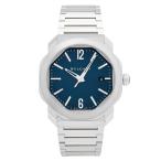 ブルガリ BVLGARI オクト ローマ 102856 OC41C3SSD ブルー文字盤 新品 腕時計 メンズ