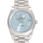 ロレックス ROLEX デイデイト 40 228206A アイスブルー文字盤 中古 腕時計 メンズ