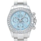 ロレックス ROLEX コスモグラフ デイトナ 116576TBR アイスブルー/8PB/3PD文字盤 中古 腕時計 メンズ