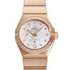 オメガ OMEGA コンステレーション プチ セコンド 127.55.27.20.55.001 ホワイト文字盤 新品 腕時計 レディース