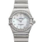 オメガ OMEGA コンステレーション ミニ 1465.71 ホワイト文字盤 中古 腕時計 レディース