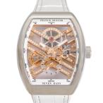 フランク・ミュラー FRANCK MULLER ヴァンガード 7デイズ V45S6SQTMVTHDSTGAC5N ゴールド文字盤 中古 腕時計 メンズ