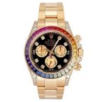 ロレックス ROLEX コスモグラフ デイトナ 116598RBOW ブラック/ゴールド/8PD文字盤 中古 腕時計 メンズ