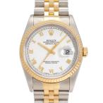 ロレックス ROLEX デイトジャスト 36 16233 ホワイトローマ文字盤 中古 腕時計 メンズ