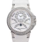 ハリー・ウィンストン HARRY WINSTON オーシャン トリレトログラード クロノグラフ OCEACT44WW002 ホワイト文字盤 中古 腕時計 メンズ