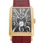フランク・ミュラー FRANCK MULLER ロングアイランド グランギシェ 1200S6GG ブラック文字盤 中古 腕時計 メンズ